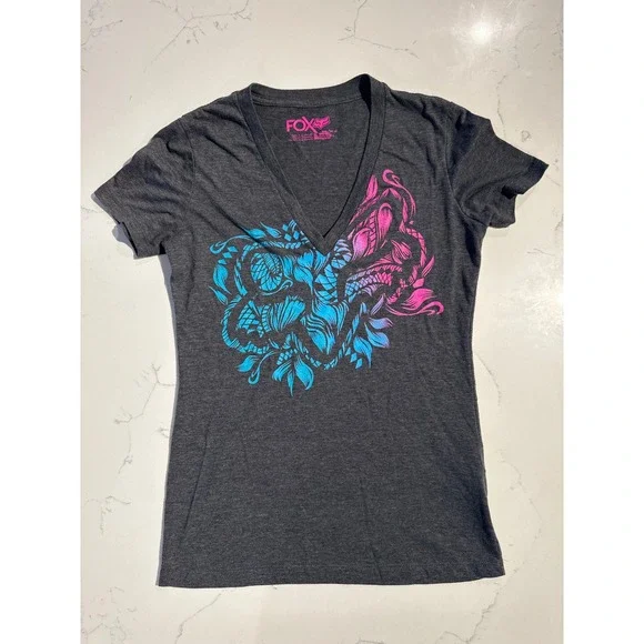 Fox Racing Women's V Neck T Shirt - Picture 1 of 3